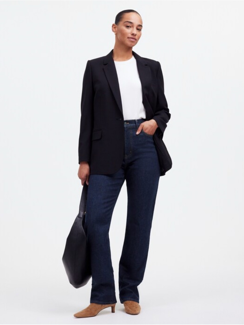 NWT Madewell The 90’s Straight Jean in Premium Denim Cheeky Fit